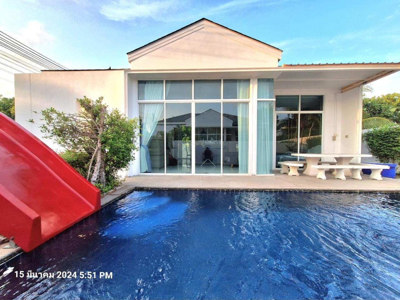 Beachtown Cha-Am Private Poolvilla From Beach 2Km Exterior foto